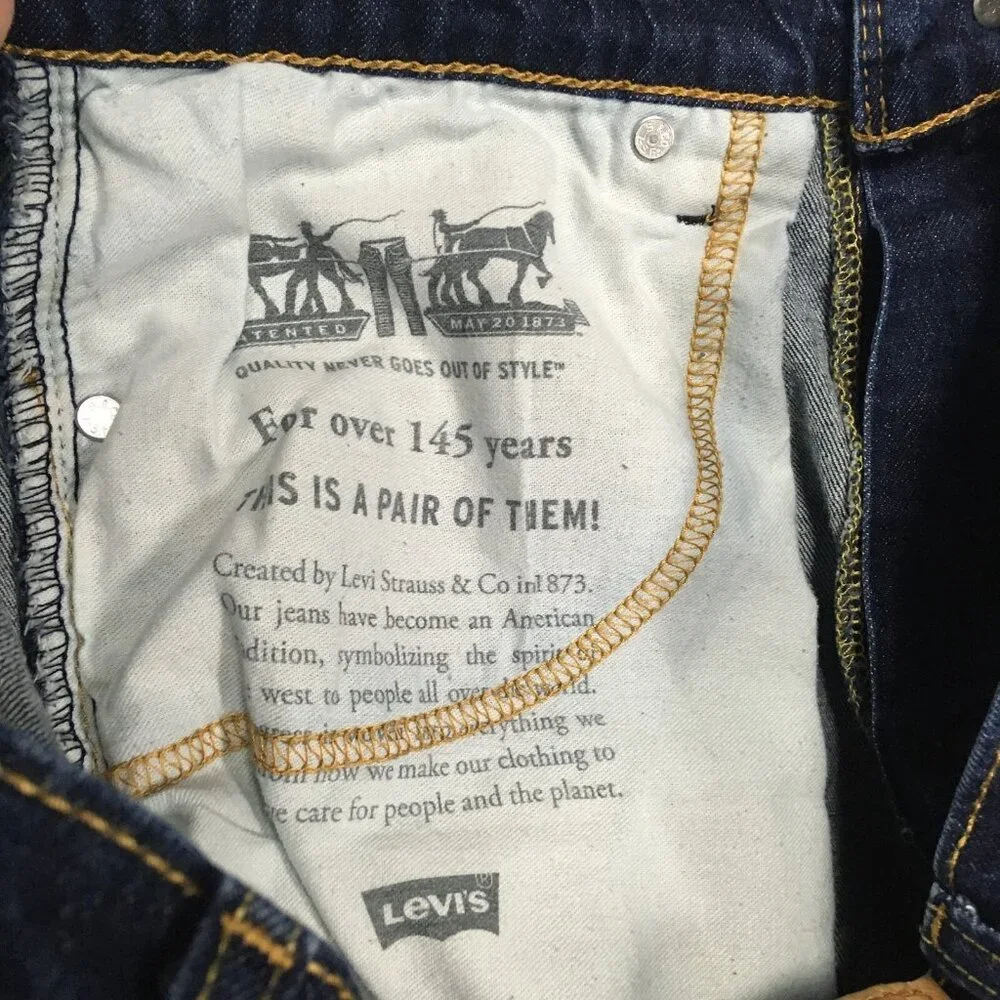 Levis Mens 550 Relaxed Fit Blue‎ Jeans size 32 to 33x34 Stretch Denim Pants